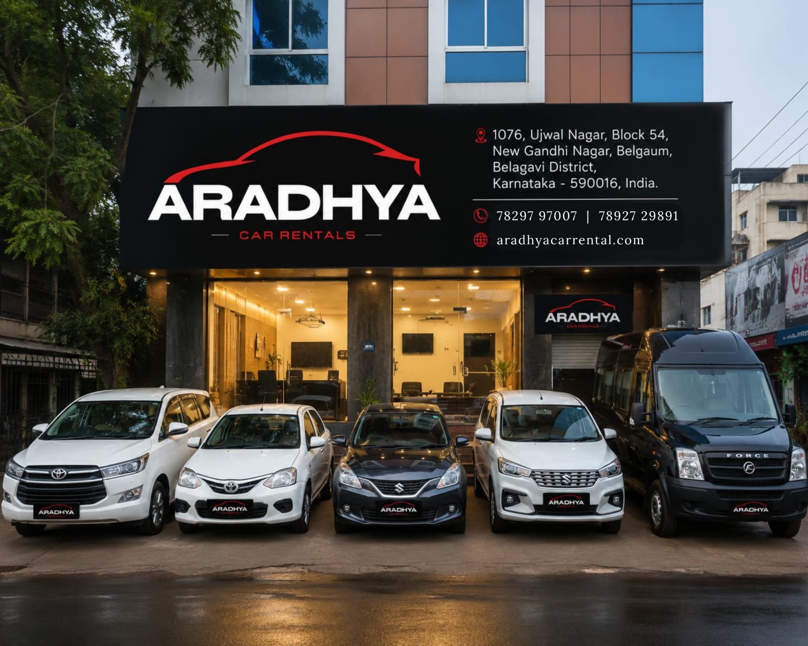 Car rental agency in belagavi